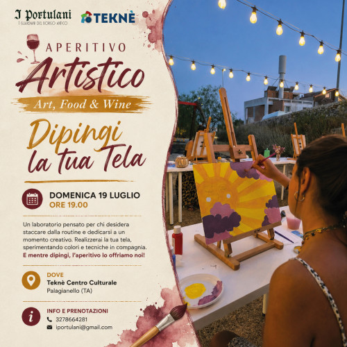 Aperitivo artistico "art, food & wine experience"