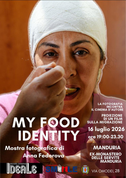 La fotografia incontra il cinema con "My food identity" di Anna Fedorova, giovedì 16 luglio a Manduria.