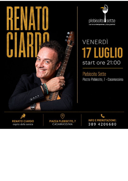 Cena spettacolo con Renato ciardo