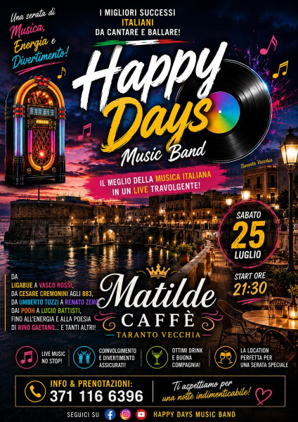 Happy Days Music Band Live