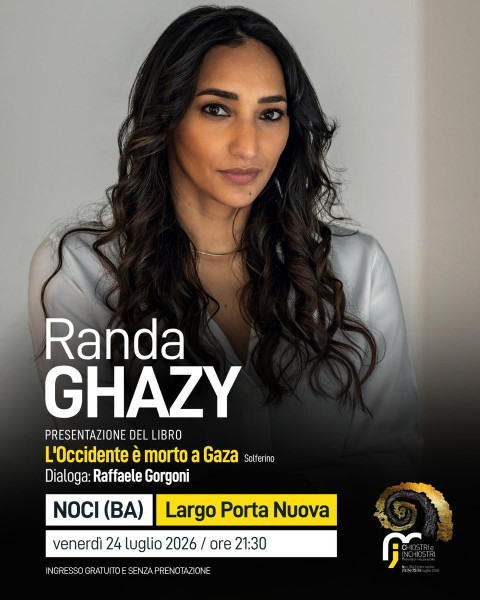 Randa Ghazy a Chiostri e Inchiostri 2026