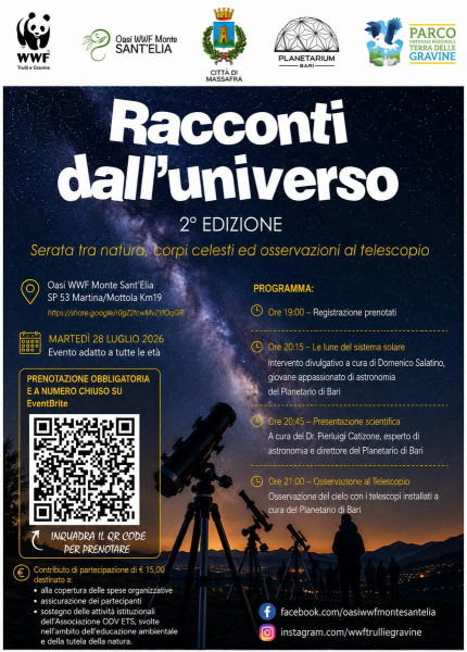 RACCONTI DALL’UNIVERSO  II EDIZIONE