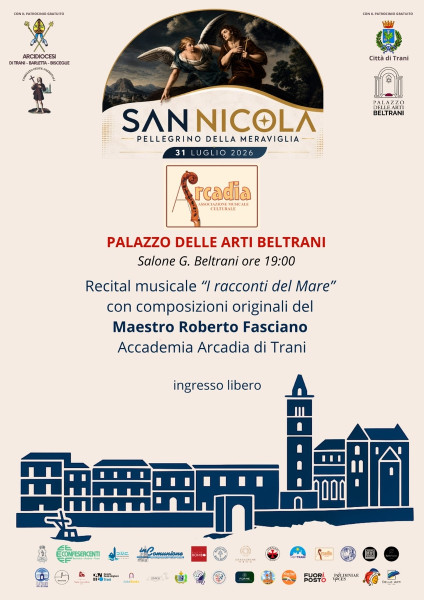 I RACCONTI DEL MARE Recital pianistico del compositore Roberto Fasciano