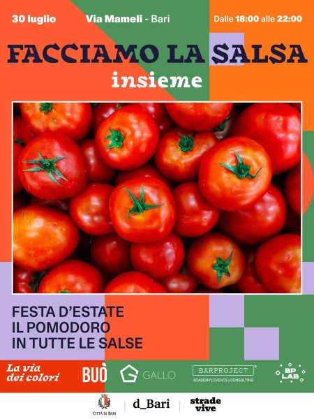 Facciamo la salsa insieme a La Festa d'Estate!