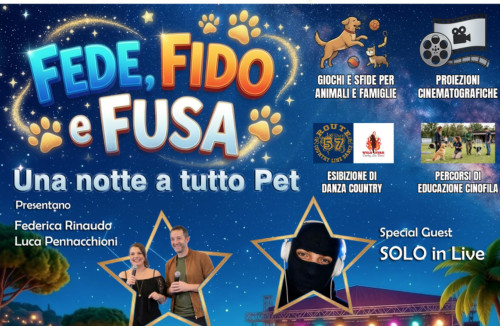 Fede, Fido & Fusa  Una notte a tutto Pet