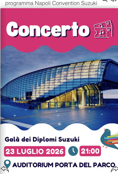 Concerto di Gala dei diplomi Suzuki