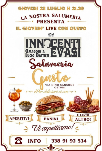 Innocenti Evasi Omaggio a Lucio Battisti