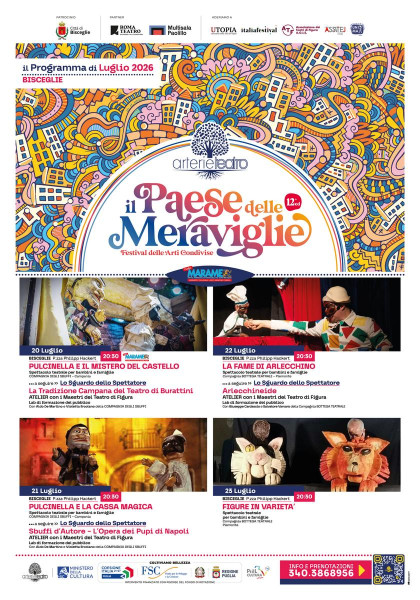 Il Paese delle Meraviglie - Marameo festival XII^ ed. - eventi gratuiti!