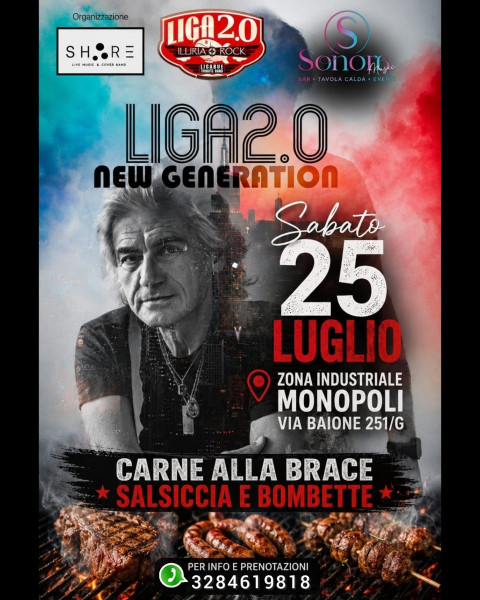 Liga 2.0 - Ligabue tribute band live at Sonora Club Monopoli