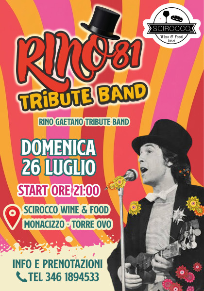 RINO '81  Rino Gaetano Tribute Band