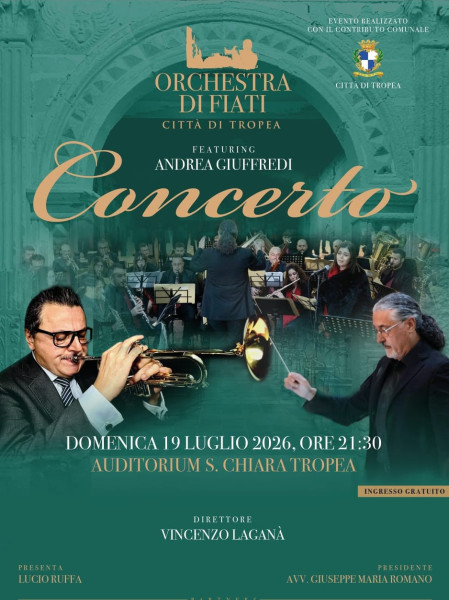 Concerto dell'Orchestra di Fiati 'Città di Tropea' con Andrea Giuffredi