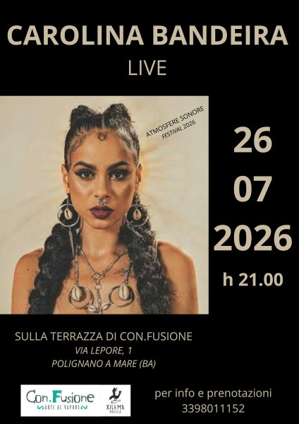 Carolina Bandeira  -  LIVE