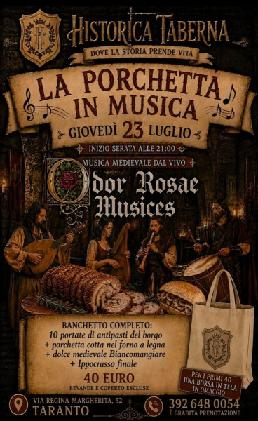 La Porchetta in Musica con gli Odor Rosae Musices