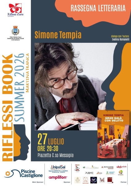 Simone Tempia per Riflessi Book Summer 2026