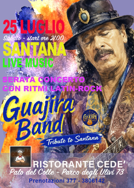 Guajira band - Tribute band Santana