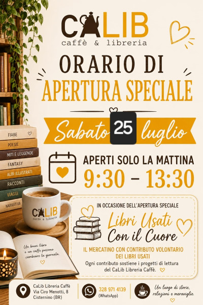 Apertura Speciale: Libri Usati con Il Cuore