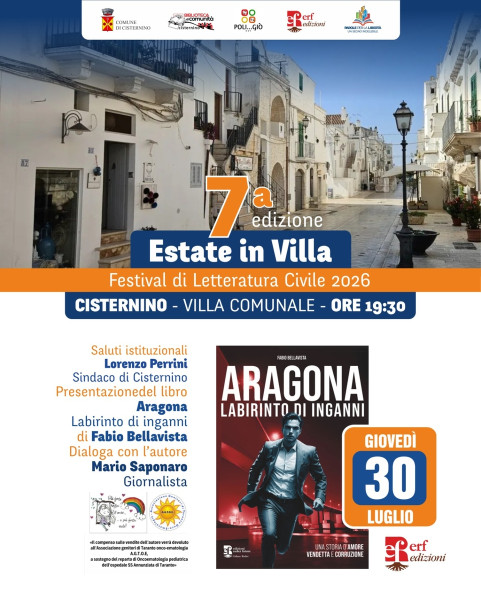 Fabio Bellavista ospite di "Estate in villa"