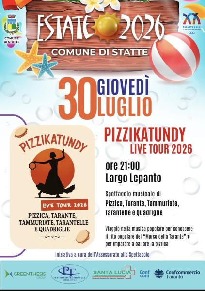 Pizzikatundy live tour 2026