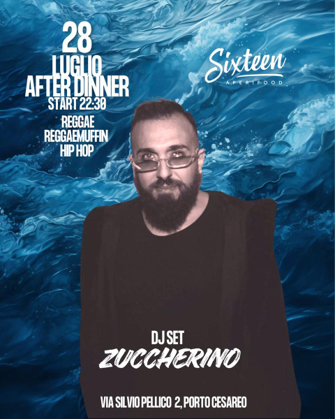 Il Reggae di Zuccherino al Sixteen di Porto Cesareo