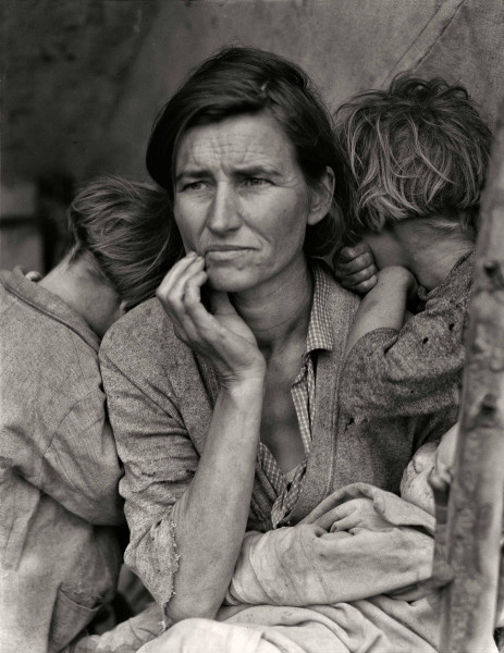 Dorothea Lange: 200 scatti per raccontare le crisi e le trasformazioni degli Stati Uniti