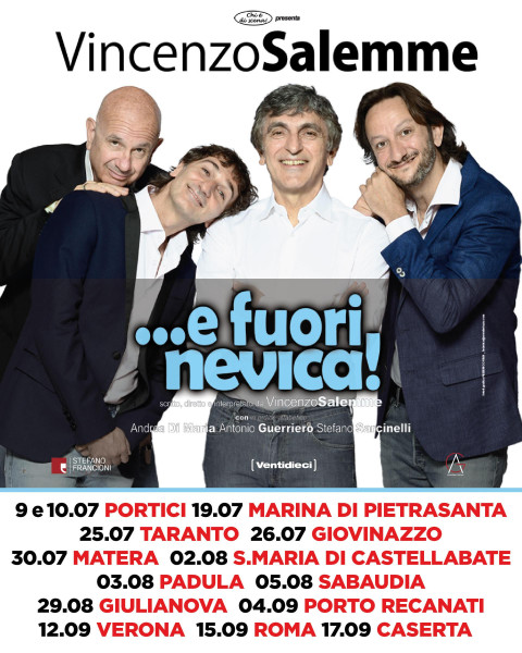 Vincenzo Salemme – Lo spettacolo della mia vita - 50 anni di teatro in …e fuori nevica!