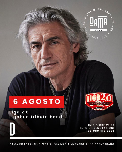 Liga 2.0 - Ligabue tribute band live at Dama