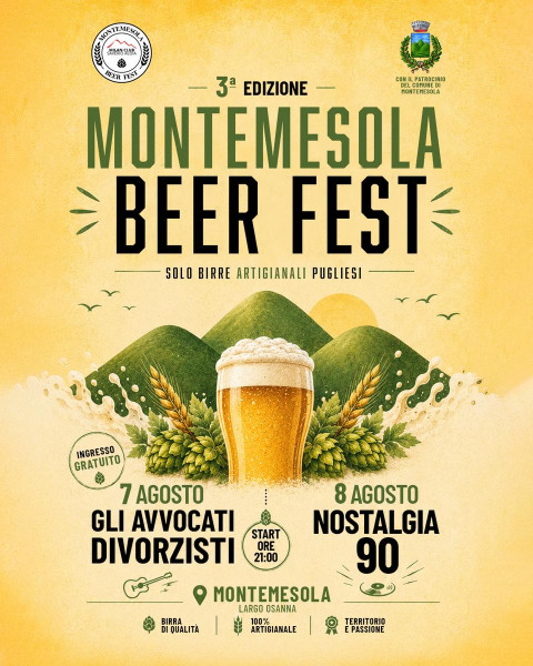 3ª Edizione Montemesola Beer Fest