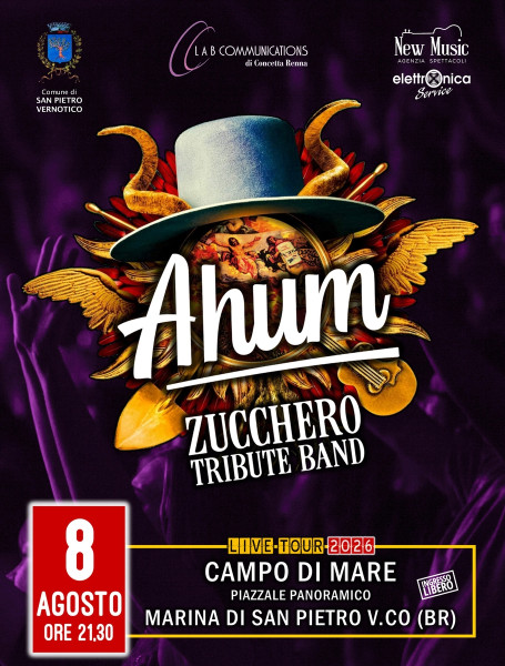 AHUM - Zucchero Tribute Band In Concerto