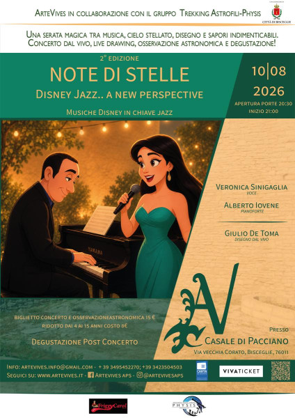 NOTE DI STELLE  2ª Edizione Disney Jazz A New Perspective