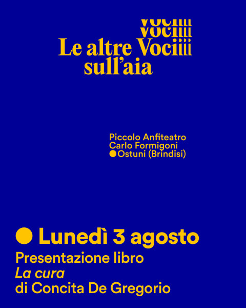 LA CURA - Le altre voci sull'Aia