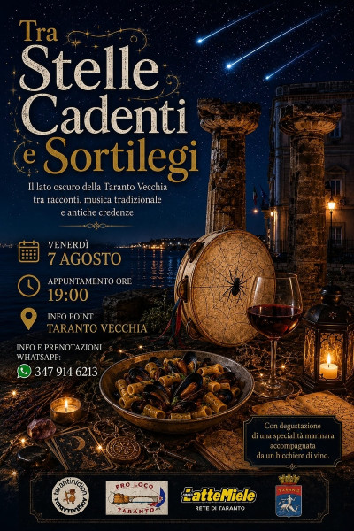 TRA STELLE  CADENTI E SORTILEGI spettacolo itinerante