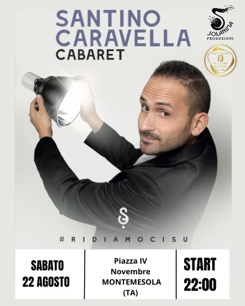Santino Caravella porta sul palco risate e improvvisazione direttamente da Made in Sud