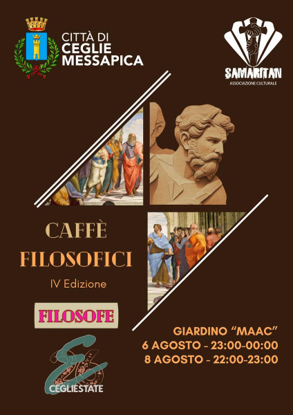 Caffè Filosofici - IV ed. "Filosofe"