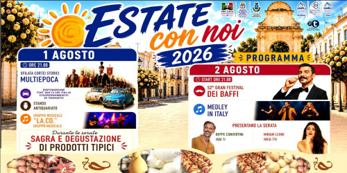 Gran Festival dei Baffi 52° edizione, sagra delle fave bianche e corteo storico