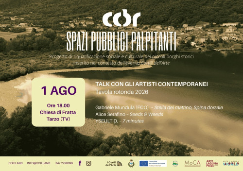 COR - Arte contemporanea torna a Fratta di Tarzo (TV)