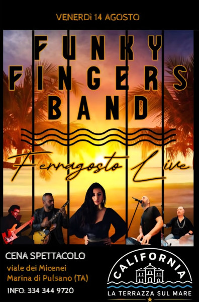 Funky Fingers Band Live di Ferragosto