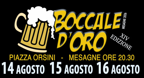 Boccale d’Oro XIV edizione