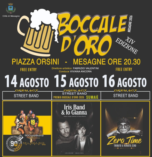 Boccale d’Oro XIV edizione