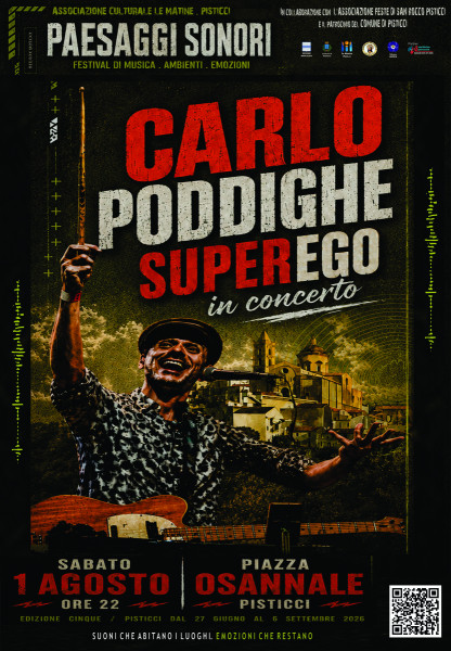 CARLO PODDIGHE - SUPEREGO in Concerto