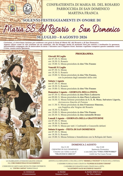 Festa della Madonna del Rosario e San Domenico