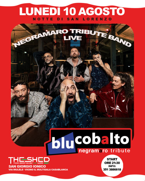 Blu Cobalto Live- NEGRAMARO TRIBUTE BAND