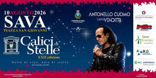 CALICI DI STELLE SAVA 2026