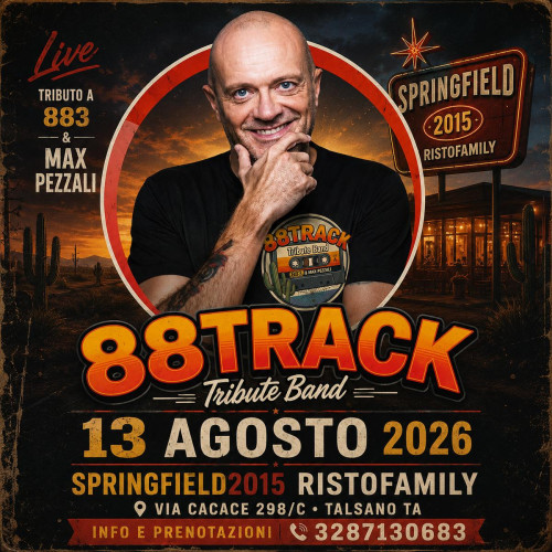 88TRACK porta la magia degli 883 e di Max Pezzali a Talsano