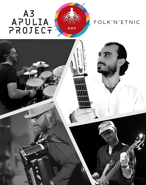 Anche il concerto degli A3 APULIA PROJECT alla "Sagra di San Domenico" di Uggiano Montefusco del 3-4 agosto