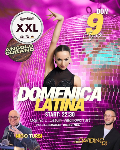 La Domenica Latina XXL con Nico Tursi e Davidino DJ