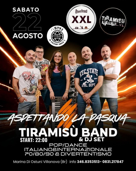 Tiramisù Band & DJ Set