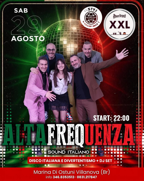 Alta Frequenza Live - Disco dance italiana & DJ set