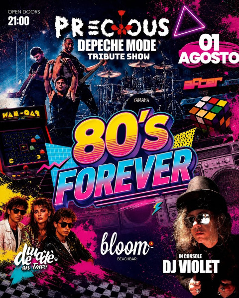 PRECIOUS tributo ai Depeche Mode + Party anni '80 al BLOOM