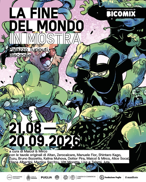 LA FINE DEL MONDO IN MOSTRA - opere originali di Zerocalcare, Altan e tanti altri