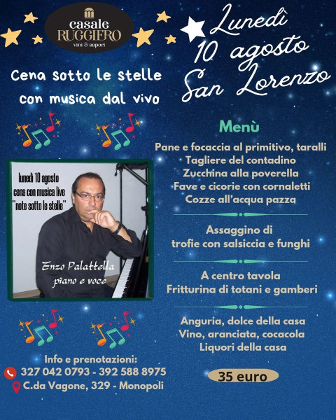 Stelle, Note e Sapori!